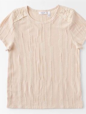 Cream Willow Root girls top